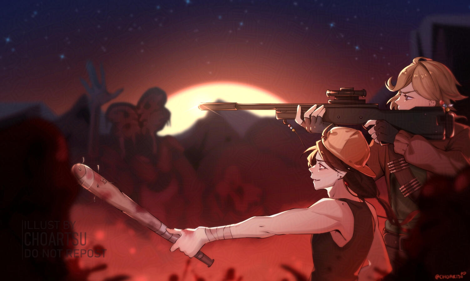 Jake & Hayate (@Doomtemp) @Choaru